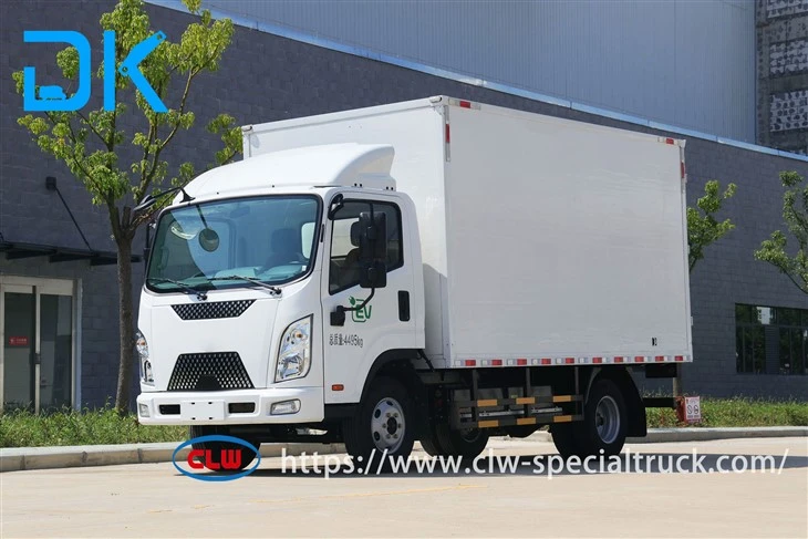 4,5 tonnin puhdas sähköinen rahtikuljetus kuorma-auto Chengli Electric Transport Truck
