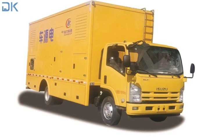 800 kW: n mobiili voimalaitoksen kuorma -auto